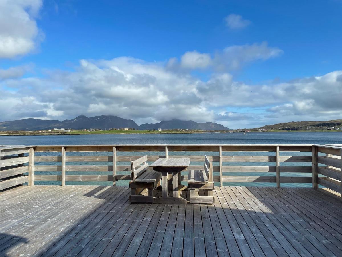 Luxurious Cabin By The Waterfront Leknes Luaran gambar